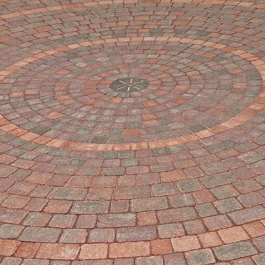 Block paving circles