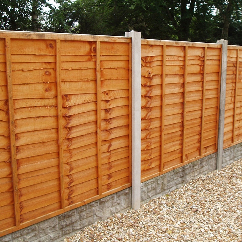 Larchlap Fence Panels